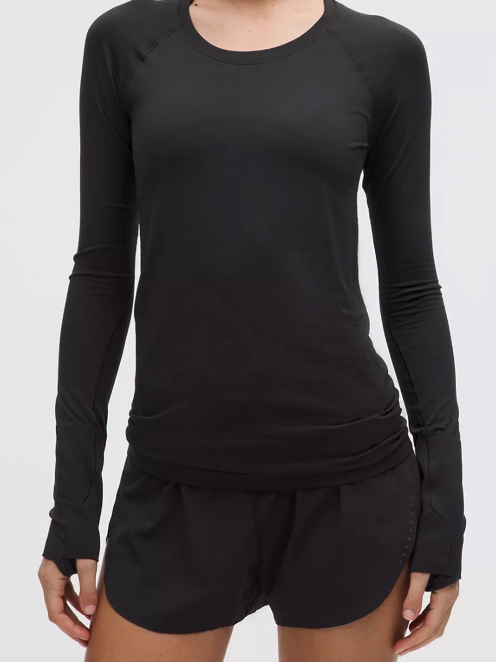 Lululemon swiftly tech waist length long sleeve top NWOT